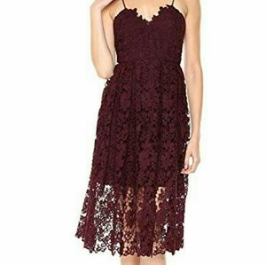Dresses - NWT Maroon Floral Lace Dress US Plus Size 14 Dresses - NWT Maroon Floral Lace Dress US Plus Size 14